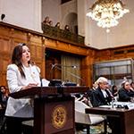 Ms Gitanjali Bajaj, Partner, Co-Head for International Arbitration Asia-Pacific, DLA Piper (Tonga) Photograph: UN Photo/ICJ-CIJ/Frank van Beek. Courtesy of the ICJ.