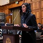 Ms Ghaida Bajbaa, Legal Expert (Saudi Arabia) Photograph: UN Photo/ICJ-CIJ/Frank van Beek. Courtesy of the ICJ.