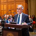 HE Mr Tareque Muhammad, Ambassador of the People's Republic of Bangladesh to the Kingdom of the Netherlands (Bangladesh) Photograph: UN Photo/ICJ-CIJ/Frank van Beek. Courtesy of the ICJ.