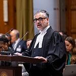 Mr Payam Akhavan, LLM SJD (Harvard) OOnt FRSC, Senior Fellow and Human Rights Chair, Massey College, University of Toronto, member of the Permanent Court of Arbitration, associate member of the Institut de droit international, member of the Law Society of Ontario, member of the Bar of the State of New York (Bangladesh) Photograph: UN Photo/ICJ-CIJ/Frank van Beek. Courtesy of the ICJ.
