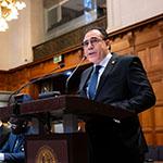 HE Mr Arnoldo Brenes Castro, Ambassador of the Republic of Costa Rica to the Kingdom of the Netherlands (Costa Rica) Photograph: UN Photo/ICJ-CIJ/Frank van Beek. Courtesy of the ICJ.