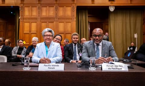 Members of the Delegation of the Pacific Islands Forum Members of the Delegation of the Pacific Islands Forum