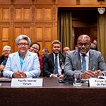 Members of the Delegation of the Pacific Islands Forum Members of the Delegation of the Pacific Islands Forum