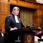 Mr André Bouquet, Legal Adviser, member of the Legal Service of the European Commission (European Union) Photograph: UN Photo/ICJ-CIJ/Frank van Beek. Courtesy of the ICJ.