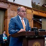 Mr George Rodrigo Bandeira Galindo, Legal Adviser, Ministry of Foreign Affairs (Brazil) Photograph: UN Photo/ICJ-CIJ/Frank van Beek. Courtesy of the ICJ.