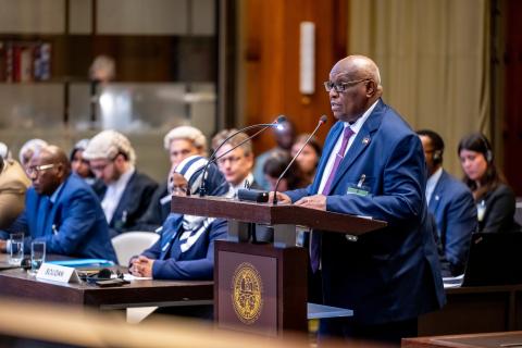 HE Mr Muawia Osman Mohamed Khair, Acting Minister of Justice, Agent of the Republic of the Sudan HE Mr Muawia Osman Mohamed Khair, Acting Minister of Justice, Agent of the Republic of the Sudan