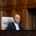 The Registrar of the Court, HE Mr Philippe Gautier, at the start of the hearings The Registrar of the Court, HE Mr Philippe Gautier, at the start of the hearings