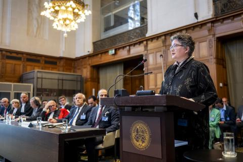 Ms Elinor Hammarskjöld, Under-Secretary-General for Legal Affairs and United Nations Legal Counsel (United Nations) Ms Elinor Hammarskjöld, Under-Secretary-General for Legal Affairs and United Nations Legal Counsel (United Nations)