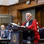 Mr Alain Pellet, Emeritus Professor, University Paris Nanterre, former Chairperson of the International Law Commission, member and former President of the Institut de droit international (Palestine) Mr Alain Pellet, Emeritus Professor, University Paris Nanterre, former Chairperson of the International Law Commission, member and former President of the Institut de droit international (Palestine)