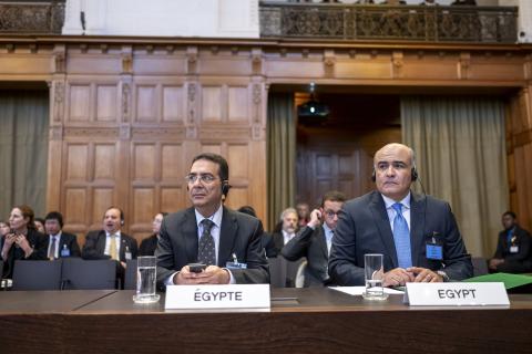 Members of the Delegation of Egypt Members of the Delegation of Egypt