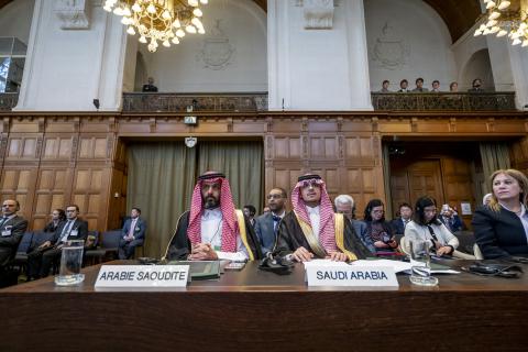 Members of the Delegation of Saudi Arabia Members of the Delegation of Saudi Arabia