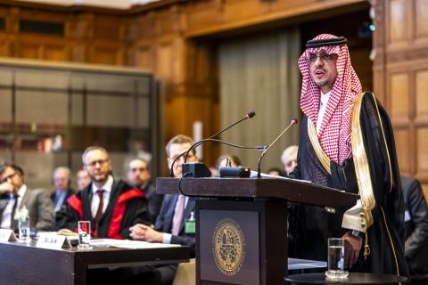 Mr Mohamed Saud Alnasser, General Director, General Department of Legal Affairs, Ministry of Foreign Affairs (Saudi Arabia) Mr Mohamed Saud Alnasser, General Director, General Department of Legal Affairs, Ministry of Foreign Affairs (Saudi Arabia)