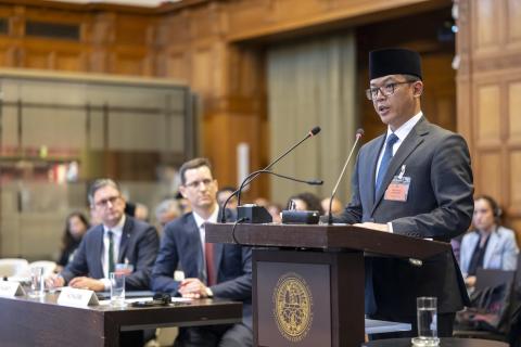 HE Mr Sugiono, Minister for Foreign Affairs (Indonesia) HE Mr Sugiono, Minister for Foreign Affairs (Indonesia)
