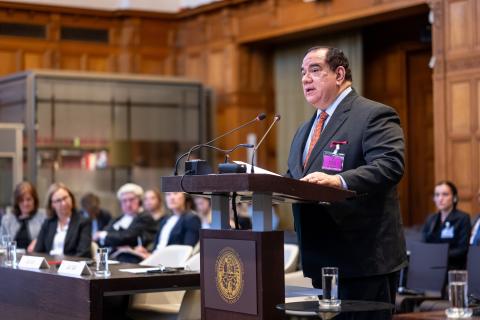 Mr Fernando Gómez Arbeláez, Director of International Legal Affairs and Treaties, Ministry of Foreign Affairs (Panama) Mr Fernando Gómez Arbeláez, Director of International Legal Affairs and Treaties, Ministry of Foreign Affairs (Panama)