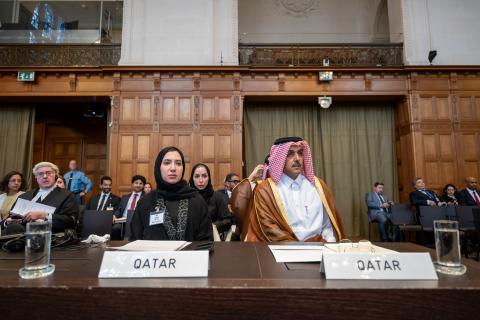 Members of the Delegation of Qatar Members of the Delegation of Qatar