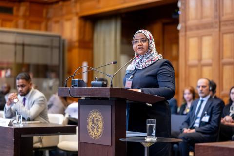 Ms Omaima Alsharief, Chargé d’affaires a.i., Embassy of the Republic of the Sudan in the Kingdom of the Netherlands (Sudan) Ms Omaima Alsharief, Chargé d’affaires a.i., Embassy of the Republic of the Sudan in the Kingdom of the Netherlands (Sudan)