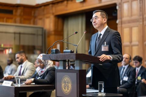 HE Mr Xinmin Ma, Legal Adviser, Ministry of Foreign Affairs, member of the International Law Commission (China) HE Mr Xinmin Ma, Legal Adviser, Ministry of Foreign Affairs, member of the International Law Commission (China)