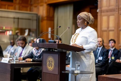 HE Ms Dieynaba Touré Bathily, Ambassador, Director of Legal and Consular Affairs, Ministry of African Integration and Foreign Affairs (Senegal) HE Ms Dieynaba Touré Bathily, Ambassador, Director of Legal and Consular Affairs, Ministry of African Integration and Foreign Affairs (Senegal)