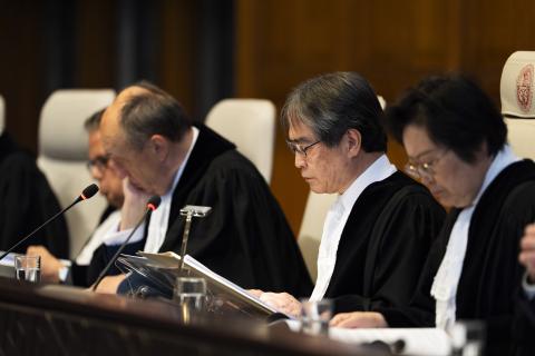 The President of the Court, HE Judge Iwasawa Yuji The President of the Court, HE Judge Iwasawa Yuji