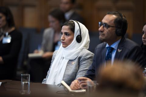 HE Ms Ameirah Al Hefeiti, Ambassador of the United Arab Emirates to the Kingdom of the Netherlands, Agent of the United Arab Emirates HE Ms Ameirah Al Hefeiti, Ambassador of the United Arab Emirates to the Kingdom of the Netherlands, Agent of the United Arab Emirates