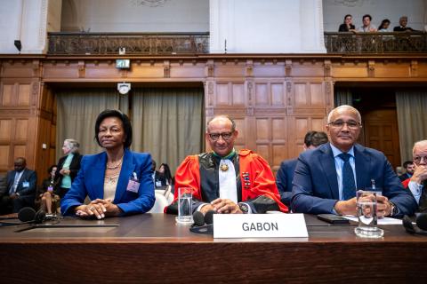 Members of the Delegation of Gabon Members of the Delegation of Gabon