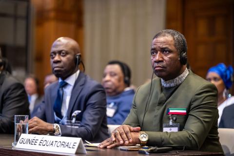 HE Mr Domingo Mba Esono, the Agent of Equatorial Guinea HE Mr Domingo Mba Esono, the Agent of Equatorial Guinea