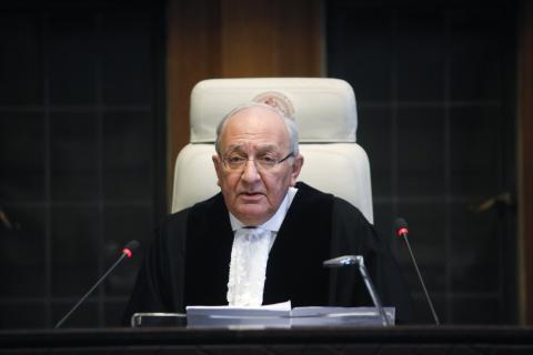 H.E. Judge Kirill Gevorgian, Vice-President of the Court, acting President in the case H.E. Judge Kirill Gevorgian, Vice-President of the Court, acting President in the case