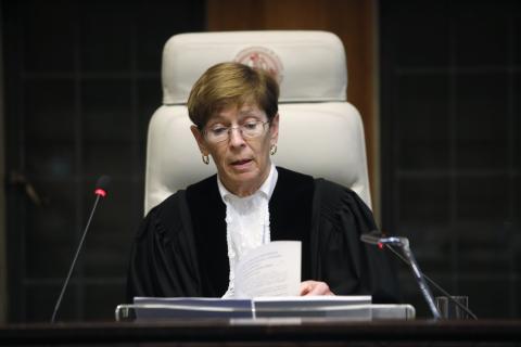 H.E. Judge Joan E. Donoghue, President of the Court H.E. Judge Joan E. Donoghue, President of the Court