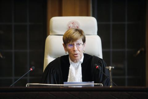 The President of the Court, HE Judge Joan E. Donoghue The President of the Court, HE Judge Joan E. Donoghue