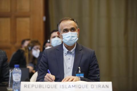 The Agent of the Islamic Republic of Iran, H.E. Mr. Tavakol Habibzadeh The Agent of the Islamic Republic of Iran, H.E. Mr. Tavakol Habibzadeh