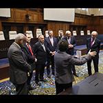 Visit of H.E. Mr. Rodrigo Chaves Robles, President of the Republic of Costa Rica, to the International Court of Justice Visit of H.E. Mr. Rodrigo Chaves Robles, President of the Republic of Costa Rica, to the International Court of Justice