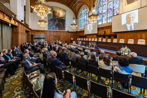 Ceremony in honour of HE Judge Cançado Trindade Ceremony in honour of HE Judge Cançado Trindade