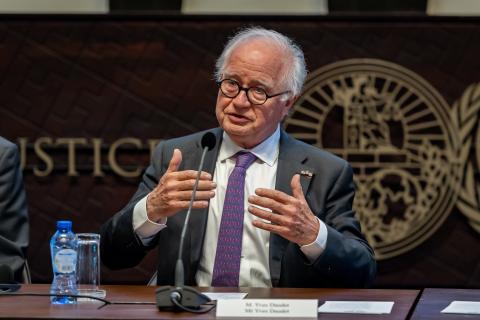 Speech by Mr Yves Daudet, President of the Curatorium of The Hague Academy of International Law Speech by Mr Yves Daudet, President of the Curatorium of The Hague Academy of International Law
