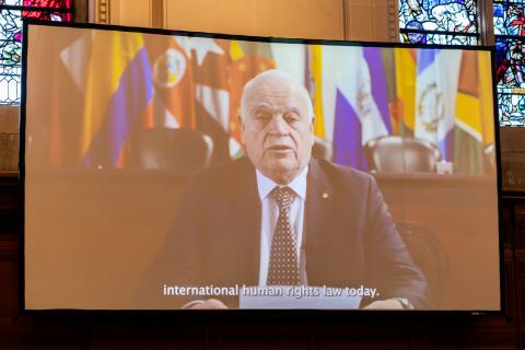 Speech by HE Judge Ricardo C. Pérez Manrique, President of the Inter-American Court of Human Rights Speech by HE Judge Ricardo C. Pérez Manrique, President of the Inter-American Court of Human Rights