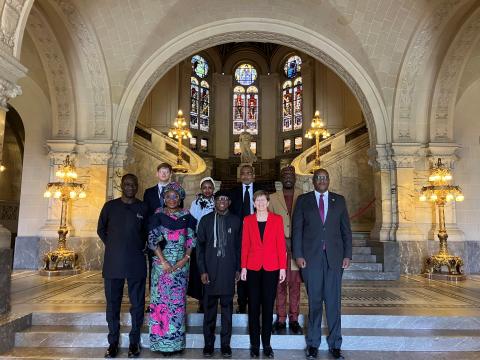 Visit of H.E. Mr. Bankole Adeoye, African Union Commissioner for Political Affairs, Peace and Security